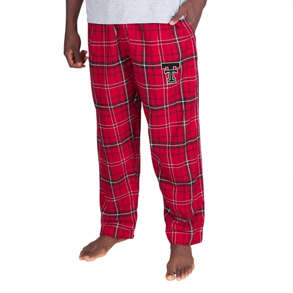 Men's Concepts Sport Red/Black Texas Tech Red Raiders Ultimate Flannel Pants
