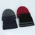 thumbnail image 4 of Slouchy Beanie for Women Men Winter hat No Brim Knit Cuffed Warm Men's Beanies for Running Hunting, 4 of 7