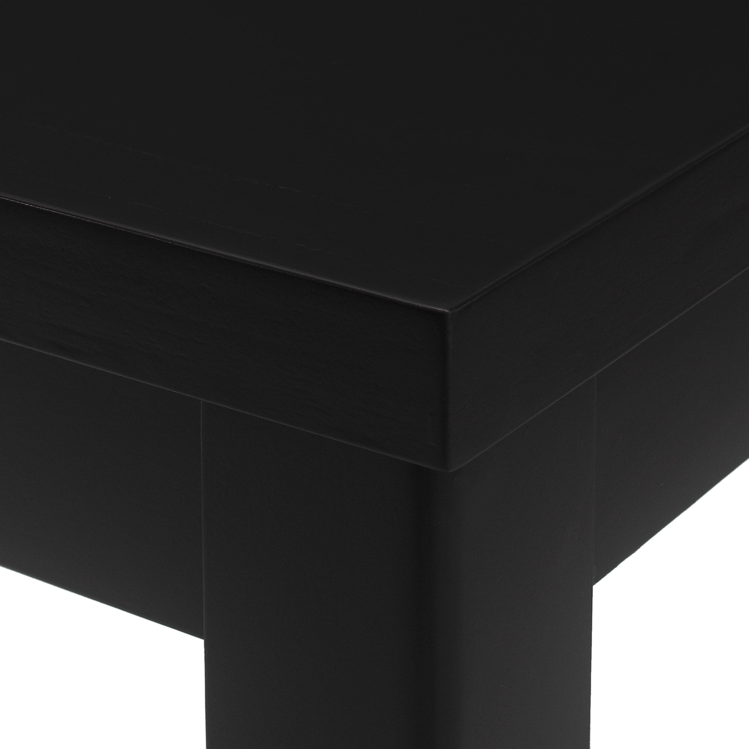 Noble House Woodbine Wood Counter Height Dining Table, Antique Black