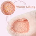 thumbnail image 5 of Drecage Toddler Boys Girls Slippers Kids Cute Bunny Plush Slippers Winter Warm House Shoes, 5 of 8