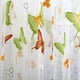 thumbnail image 3 of Fiudx Ofertas y liquidaciones Cortina transparente para ventana, cenefa de gasa, 1 panel de tela, 3 of 4