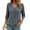 Grey, variant on Plus Size Womens Clothes Kelon Tops for Women Long Sleeve V Neck Dressy Casual 2026 T Shirts Summer Business Work Basic Tees, S