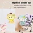 thumbnail image 2 of Kawaii Plush Keychain Plush Doll, Cartoon Anime Plush Keychain Pendant Keyring Accessories Pendant Toy Girls Gift, 2 of 4