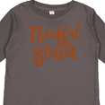 thumbnail image 4 of Inktastic Thankful and Blessed Boys or Girls Long Sleeve Toddler T-Shirt, 4 of 5