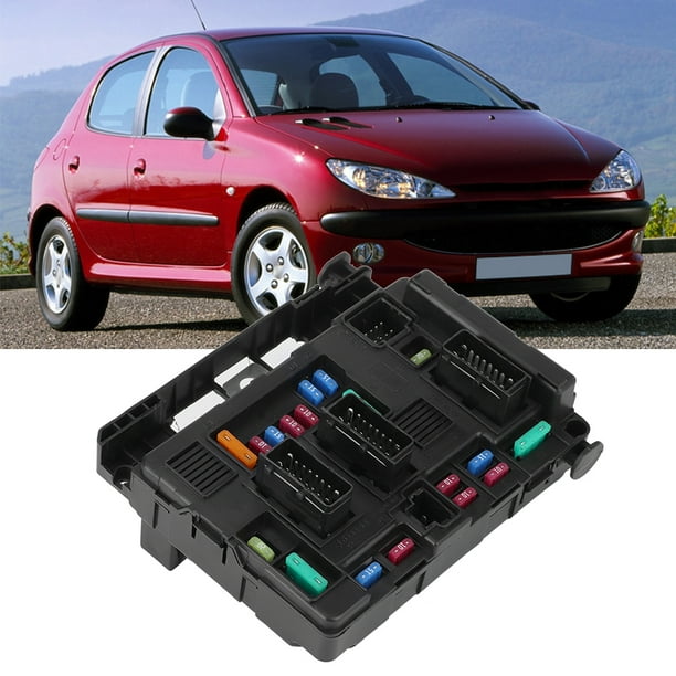 Fuse Box For Peugeot 206 207 C2 307 - ABS Black Fuse Box Replacement OEM 9657608580