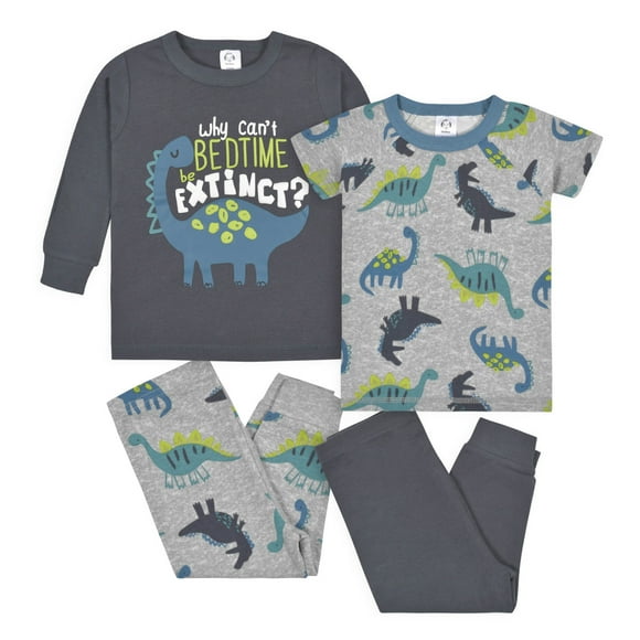 Gerber set pijamas infantiles algodón dinosaurio niño conjunto dormir 2 a 5 años
