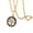 Gold Libra, variant on Women Men's 12 Constellation Horoscope Hollow Pendant Necklace Stainless Steel Birth Star Sign Personalized Pendant Chain Jewelry Gold Libra