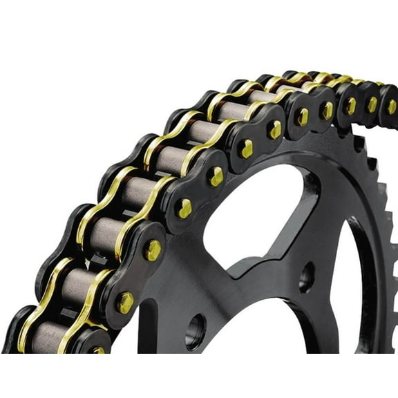 RK 520 Max-Z Chain Black/Gold 120 Links (520MAXZ-120-BG)