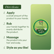 Olive Oil Edge Control Hair Gel by ORS for Unisex - 2.25 oz Gel
