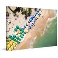 thumbnail image 2 of Marmont Hill "Beach Umbrellas" Painting Print on Wrapped Canvas, 2 of 5