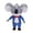 Blue, variant on SING 2 Exquisite Cartoon Character Johnny Animal Plush Toys Cute & Lifelike Design for Kids