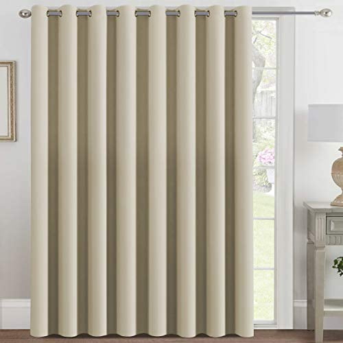 H Versailtex Blackout Patio Curtains, 8 Patio Door Curtains