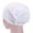 White, variant on Cheers.US Women Flower Elastic Turban Beanie Head Scarf wrap Chemo Cap hat for Cancer Patient