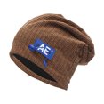 thumbnail image 2 of Herrnalise Unisex Keep Warm Windproof Baggy Letter Crochet Winter Ski Beanie Caps Wrap Hat, 2 of 6