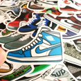 thumbnail image 2 of 50/PCS Do not repeat tide brand sneakers stickers laptop skateboard guitar mobile phone doodle stickers, 2 of 5
