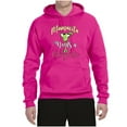 thumbnail image 2 of Wild Bobby, Mamacita Needs a Margarita Mother's Day Unisex Hoodie Sweatshirt, Fuschia, 3X-Large, 2 of 6