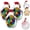 C-3PC, variant on Farmhouse Chicken Glass Canister Set – Cute Kitchen Storage Jars for Countertop Decor, Kitchen Rooster Spice Jar with Lid, Clear Glass Chicken Container for Sugar Pepper Salt Coffee & Treats