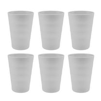 YBM Home Break-Resistant Plastic Cups 12oz, Medium Drinking Cups for Kids and Adult, Reusable Design
