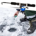 thumbnail image 3 of NIBOLOG 1 Set 50cm/67cm Winter Fishing Rod with Reel Ultrashort Telescopic Adjustable Ultralight Angling Carbon Fiber Two/Three-sections Ice Fishing Pole for Outdoor, 3 of 8