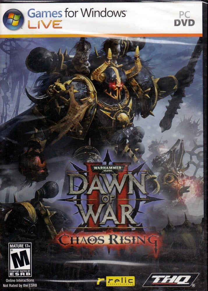 Warhammer 40K: Dawn Of War II Chaos Rising (PC Game) Play as the blood thirsty Chaos Space Marines