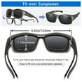 thumbnail image 7 of TINHAO Fit Over Polarized Sunglasses Over Glasses, Wrap Around Sunglasses Over Prescription Glasses, 7 of 7