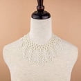 thumbnail image 3 of Collar de perlas de pétalos, accesorios de vestir para cuello., 3 of 5