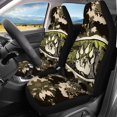 thumbnail image 2 of HUISEFOR Camo Hunting Car Seat Cover Set Elastic Anti Slip Front and Back Split Bench Protector Breathable Interior Auto Accessories Universal Fit for Most Sedan SUVs, 2 of 6