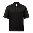 thumbnail image 1 of YDLCAFD Men's Large Size Lapel Short Sleeve Summer Vacation Two Loose Casual Blouse, 1 of 4
