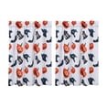 thumbnail image 2 of Halloween Kitchen Curtains 28x39 Inch 2 Panels, Washable Polyester Short Window Curtain with 2D Halloween Print, Light Filtering Bedroom Bathroom Decor, 2 of 6