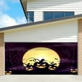 thumbnail image 5 of Theme Fabric Logo Poster Banner Background Hanging Pumpkin Bat Moon Used For Background Party Decoration1 Flags on, 5 of 5