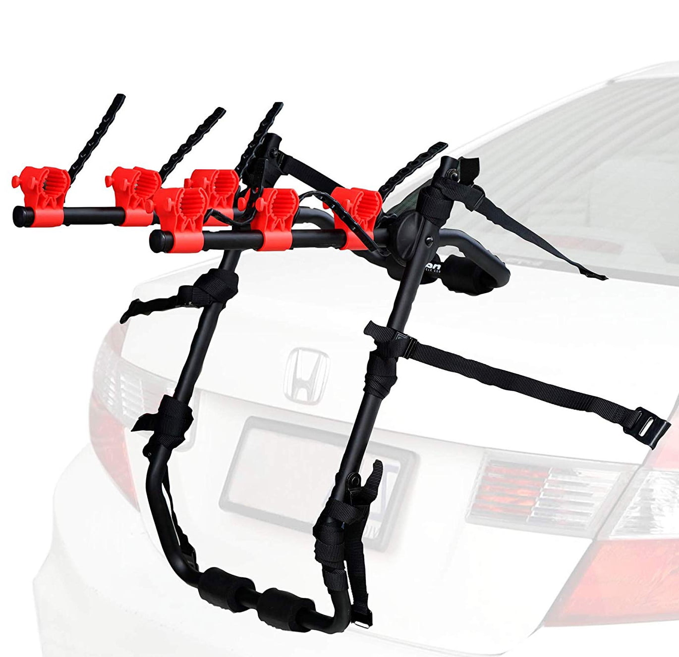 3 Bike Car Universal Carrier Rack Bicycle Trunk Rear Racks Walmart