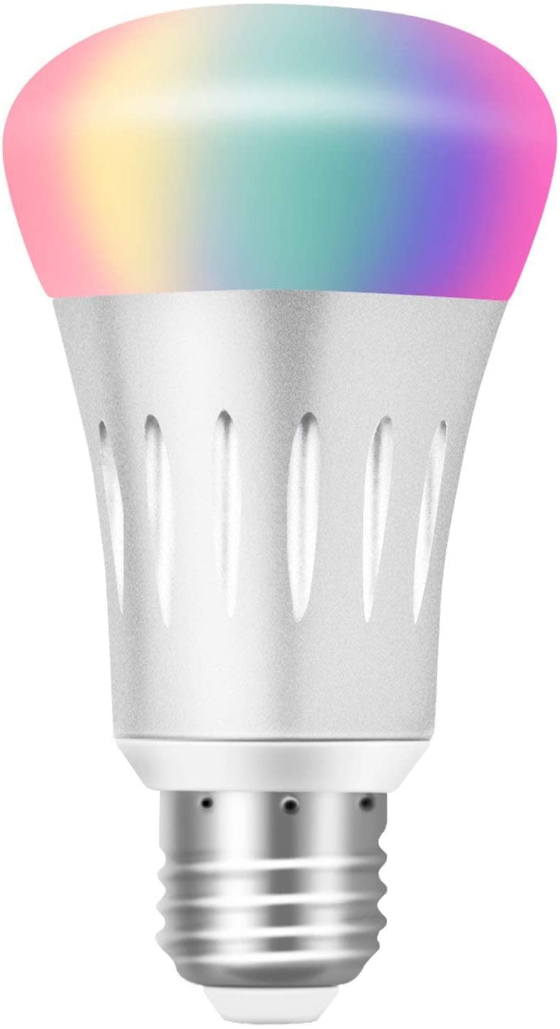 Alexa Light Bulbs WiFi Smart Led Bulb ， Work with Echo dot, Dimmable