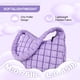 thumbnail image 5 of Bolsa acolchada UIXIZQ para mujer, acolchada, de nailon, color morado, 5 of 7