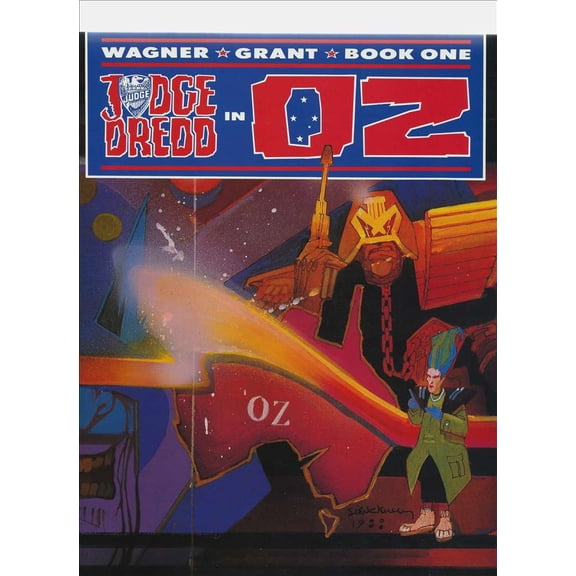 Judge Dredd In Oz TPB #1 VF ; Titan Comic Book