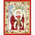 thumbnail image 2 of Babbitt, Gwendolyn 20x24 White Modern Wood Framed Museum Art Print Titled - Father Christmas, 2 of 4