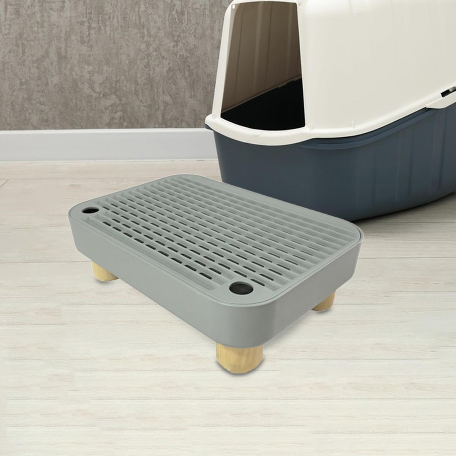 Cat Step Stool Ramp with Non Slip Base for Kittens Senior Cats on Indoor Hardwood Tile Floors