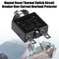 thumbnail image 3 of Greensen Manual Reset Thermal Switch Circuit Breaker Over Current Overload Protector , 5A Circuit Breaker, 10A Circuit Breaker, 3 of 7