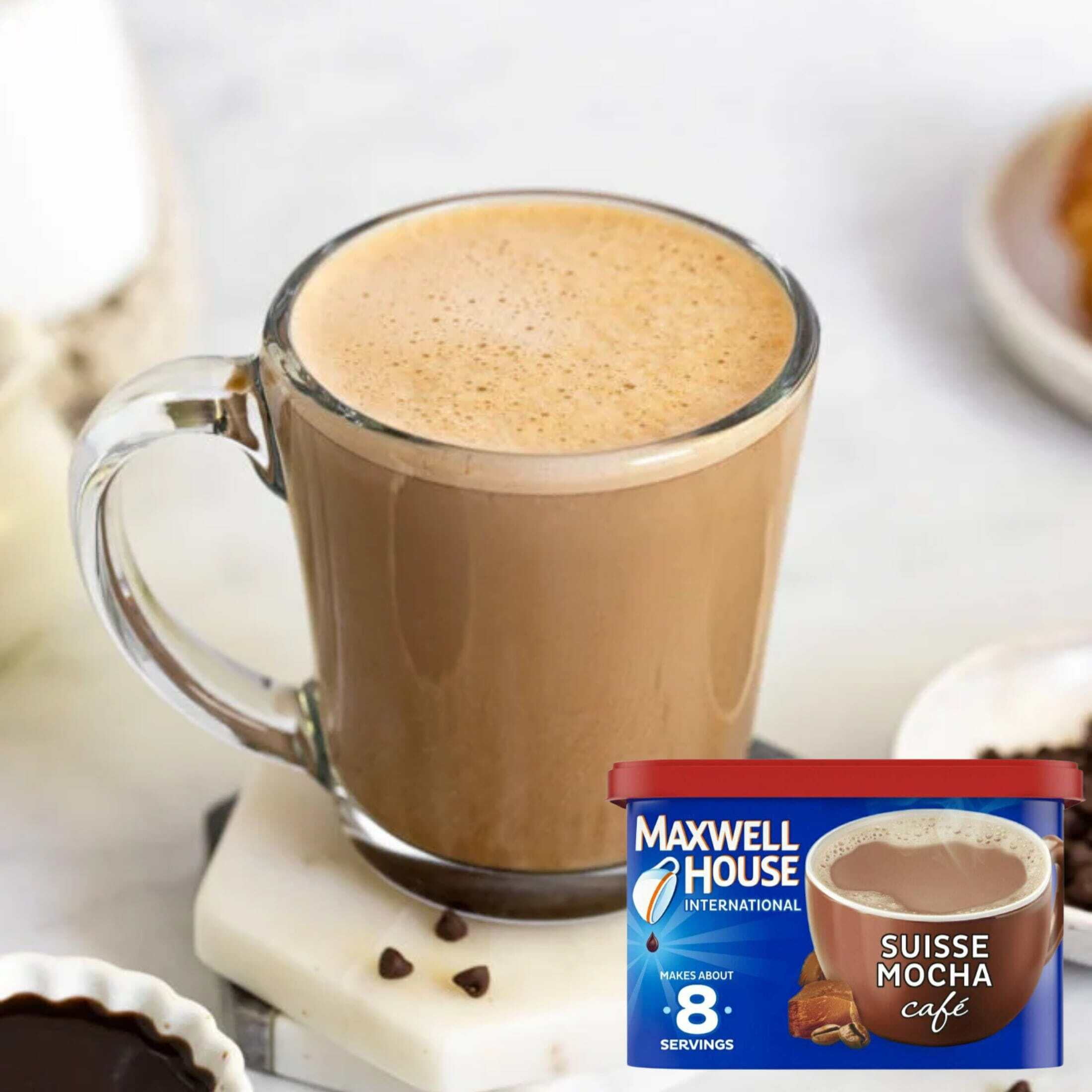 Maxwell House International Suisse Mocha Cafe, Instant Mix, Tasty