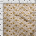 thumbnail image 2 of oneOone Cotton Poplin Light Beige Fabric Flower Watercolor Fabric For Sewing Printed Craft Fabric By The Yard 56 Inch Wide, 2 of 4