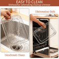 thumbnail image 7 of GCQ 3-Pack Stackable Air Fryer Racks, 7.79×5.23 Inch Stainless Steel Dehydrator Rack, Compatible with Ninja Chefman Dual Zone Air Fryer, 7 of 7