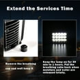 thumbnail image 6 of Costway LED Headlights 4PCS 4X6 Inch Hi/Lo Sealed 45W Rectangle  for Peterbilt Kenworth, 6 of 11