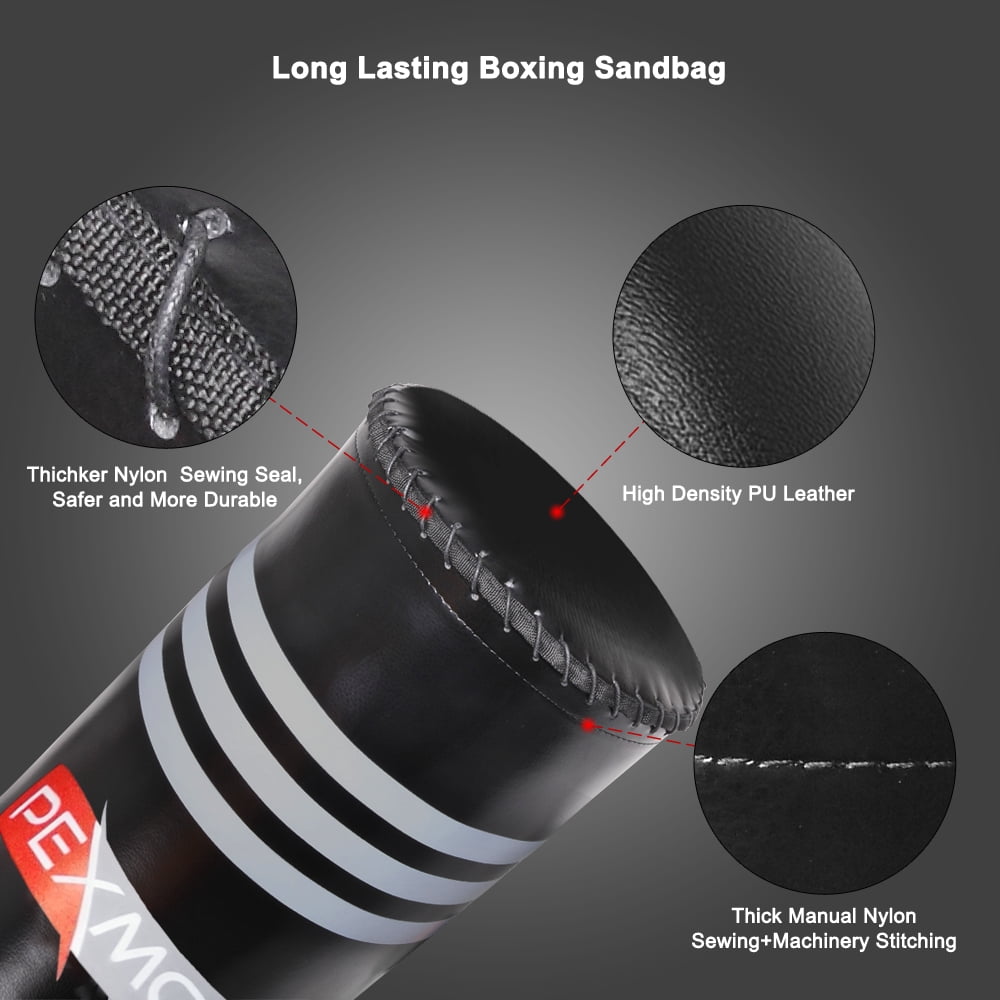 PEXMOR 69'' Freestanding Punching Bag Heavy Solid Boxing Kickboxing Bag for Adult 182 lb Capacity