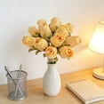 thumbnail image 7 of Horivan Artificial Silk Flower Bouquet Realistic Fake Flowers for Wedding Centerpieces, Home Decor, Photography Props, Vase Fillers, Long Lasting Floral Arrangement Spring Summer Decor, 7 of 7