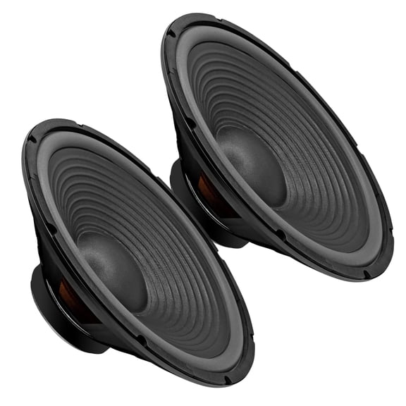 5 Core 15 Inch Subwoofer 220W RMS Car Audio Sub Woofer Pair 4 Ohm w Deep Bass Replacement Loud Speaker Metal Frame