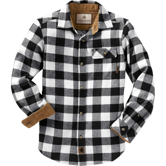 Legendary Whitetails Kids Lumberjack Flannel Long Sleeve Button Down Shirt
