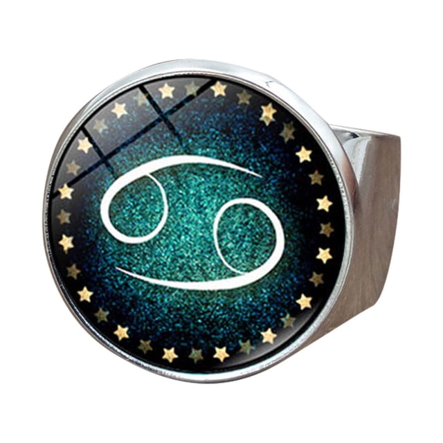 TopLLC Rings Luminous Unique Design Opening Twelve Ring Gift woman ring