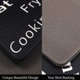 thumbnail image 2 of FFIY Anti Fatigue Kitchen Rug Sets 2 Piece 17"x47"+17"x28" Non Slip Kitchen Floor Mats Cushioned Comfort Standing Mat Waterproof Stain Resistant (Cooking), 2 of 7