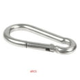 thumbnail image 1 of 304 Stainless Steel Spring Buckle Hook Climbing Chain Connecting Clip Carabiner Outdoor Supplies, 1 of 6
