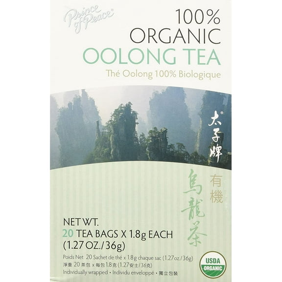 Prince of Peace Organic Oolong Tea - 20 Tea Bags