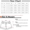 thumbnail image 2 of Womens Waffle Shorts Casual Elastic Waist Drawstring Shorts with Pockets Summer Lightweight Beach Short Lounge Pants, 2 of 6